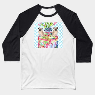 French bulldogs and chinoiserie jar Baseball T-Shirt